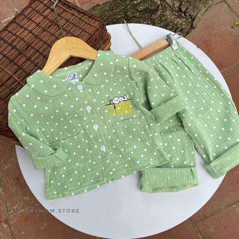 [Xả hàng] Pijama Bộ Quần Áo Dài Tay Thu Đông Cho Bé trai bé gái, bộ đồ ngủ cho bé