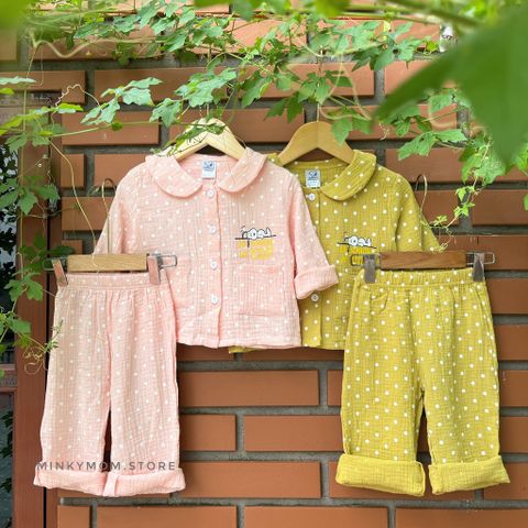 [Xả hàng] Pijama Bộ Quần Áo Dài Tay Thu Đông Cho Bé trai bé gái, bộ đồ ngủ cho bé