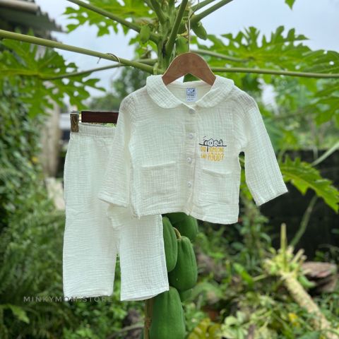 [Xả hàng] Pijama Bộ Quần Áo Dài Tay Thu Đông Cho Bé trai bé gái, bộ đồ ngủ cho bé