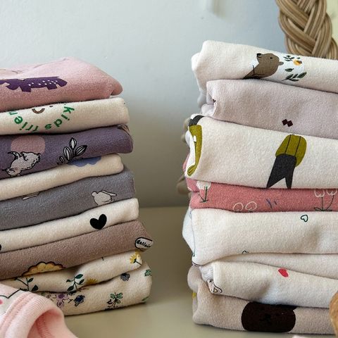 Bộ Quần Áo Ngủ Dài Tay Thu Đông Ambbkids - Chất Liệu Thun Mềm Mịn, Dễ Thương Cho Bé Trai, Bé Gái Kích Thước 80-150