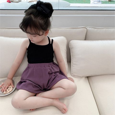 Áo 2 Dây Chéo Lưng Hàn Quốc Cho Bé Gái Mùa Hè 2024 - Phong Cách Năng Động, Tươi Mát, Đủ Màu Sắc