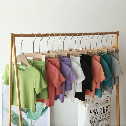 Bộ Cộc Tay Ba Lỗ Thun Gân Happy Baby - Trang Phục Hè Dễ Thương Cho Bé Trai, Bé Gái, Chất Cotton Thoáng Mát, Không Bai, Không Phai