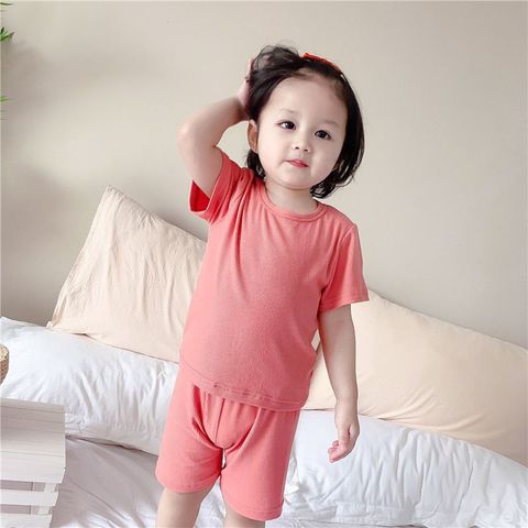 Bộ Cộc Tay Ba Lỗ Thun Gân Happy Baby - Trang Phục Hè Dễ Thương Cho Bé Trai, Bé Gái, Chất Cotton Thoáng Mát, Không Bai, Không Phai