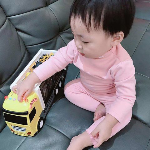 Bộ Nỉ Dài Tay Cổ 3 Phân Minky Mom - Thời Trang Giữ Nhiệt Cao Cấp Cho Bé - Quần Áo Trẻ Em Thoải Mái, An Toàn, Chất Liệu Cao Cấp