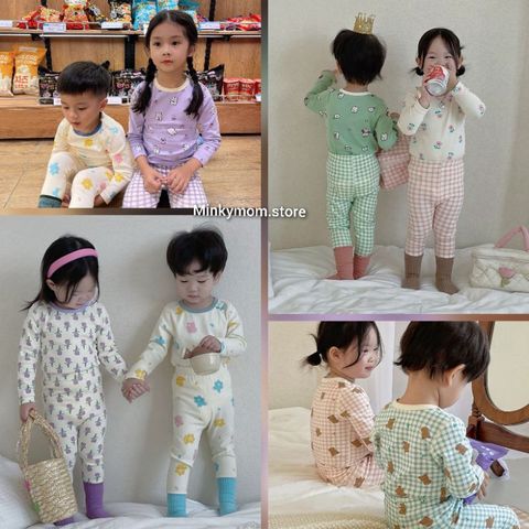 Bộ Dài Tay Cotton Họa Tiết Đáng Yêu Cho Bé - Thời Trang Thu Đông Siêu Xinh 2023, Đủ Size 1-6 Tuổi, Thoải Mái Chơi Đùa