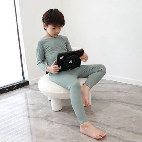 [Minkymom] Bộ Đồ Ngủ Dài Tay, Bộ Quần Áo Thun Tăm Cạp Cao MINKYMOM QUẢNG CHÂU Chống Muỗi Mặc Mùa Mưa 2025