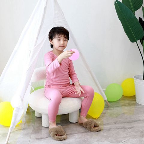 [Minkymom] Bộ Đồ Ngủ Dài Tay, Bộ Quần Áo Thun Tăm Cạp Cao MINKYMOM QUẢNG CHÂU Chống Muỗi Mặc Mùa Mưa 2025