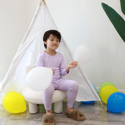 [Minkymom] Bộ Đồ Ngủ Dài Tay, Bộ Quần Áo Thun Tăm Cạp Cao MINKYMOM QUẢNG CHÂU Chống Muỗi Mặc Mùa Mưa 2025