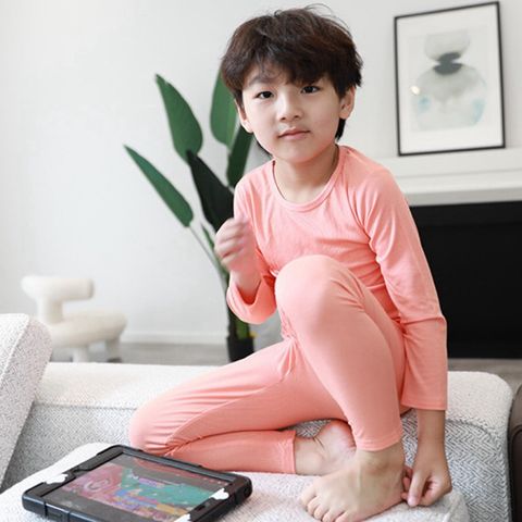 [Minkymom] Bộ Đồ Ngủ Dài Tay, Bộ Quần Áo Thun Tăm Cạp Cao MINKYMOM QUẢNG CHÂU Chống Muỗi Mặc Mùa Mưa 2025