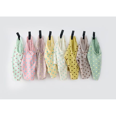 Bộ Cộc Tay Chấm Bi Thun Lạnh Minky Mom Cho Bé - Chất Liệu Cotton Mềm Mại, An Toàn và Thoáng Mát, Size Đa Dạng Từ 6-26kg