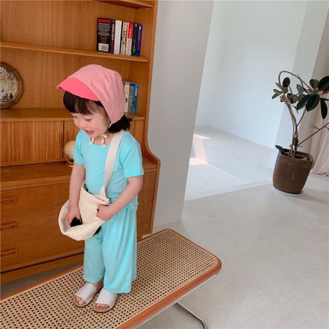 Bộ Quần Áo Thun Lạnh Tay Cộc Chống Muỗi Cho Bé Trai Gái - Thời Trang Hè 2023, Chất Cotton Mát Mẻ, Phù Hợp Với Mọi Kích Cỡ