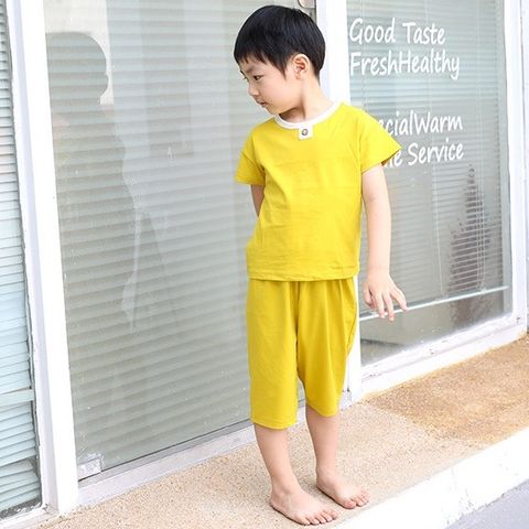 Bộ Cộc Cotton Lạnh MINKYMOM 2023 - Quần Lửng Thoáng Mát Cho Bé Ngày Hè, Dành Cho Bé Đi Học, Siêu Thoải Mái, Hút Ẩm Tốt