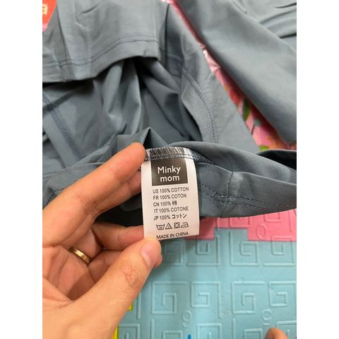 Bộ Cộc Cotton Lạnh MINKYMOM 2023 - Quần Lửng Thoáng Mát Cho Bé Ngày Hè, Dành Cho Bé Đi Học, Siêu Thoải Mái, Hút Ẩm Tốt