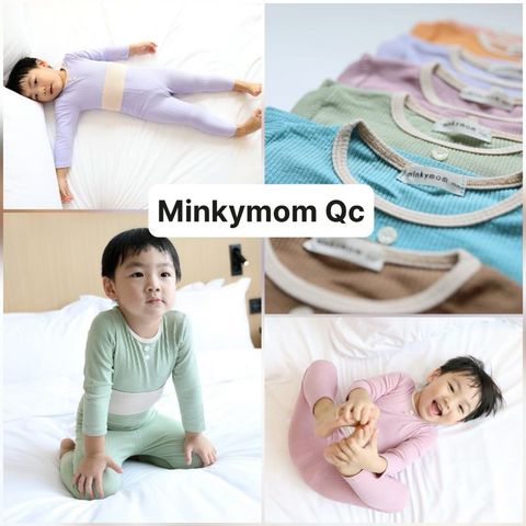 Đồ Bộ Dài Tay Thun Tăm Cao Cấp MinkyMom - Chất Liệu Cotton Mềm Mịn, Form Chuẩn Cho Bé Từ 4-23kg, An Toàn Chất Lượng Từ Quảng Châu