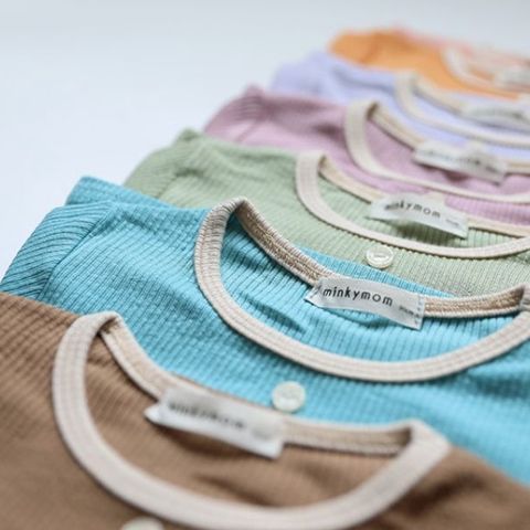 Đồ Bộ Dài Tay Thun Tăm Cao Cấp MinkyMom - Chất Liệu Cotton Mềm Mịn, Form Chuẩn Cho Bé Từ 4-23kg, An Toàn Chất Lượng Từ Quảng Châu