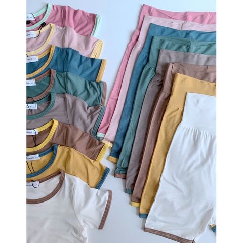 [Full Màu] BỘ CỘC VIỀN THUN LẠNH CẠP CAO MINKYMOM QUẢNG CHÂU