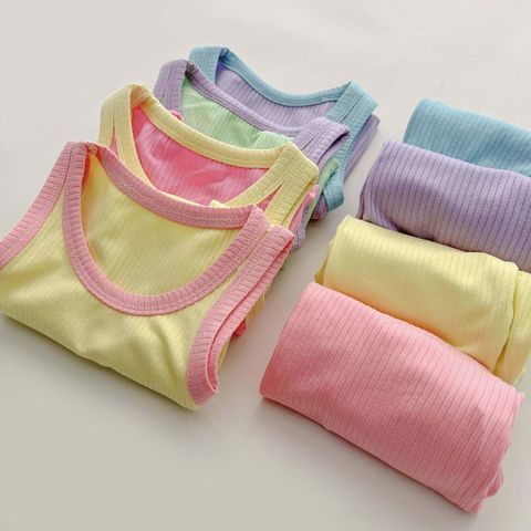 peekaboo2023 Bộ Ba Lỗ Tăm Phối Màu Cực Xinh Cho Bé Trai Bé Gái Phong Cách Hàn Quốc Mới Nhất Hè 2023