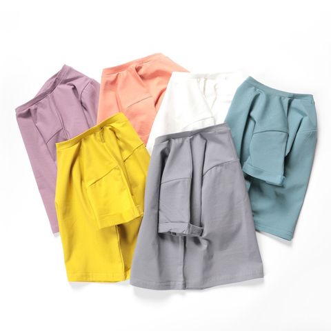 Áo Cộc Tay Cotton Dáng Thụng Phong Cách Hàn Quốc Cho Bé - Thoáng Mát, Thấm Hút Thích Hợp Ngày Hè Cho Bé Trai, Bé Gái