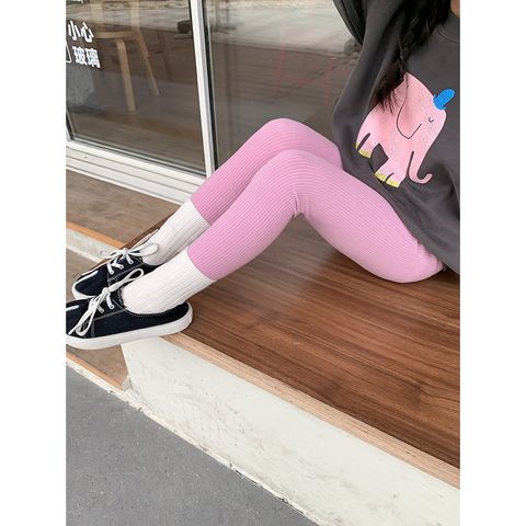 Quần Legging Len Tăm Ambbkids Dày Dặn, Co Dãn Mềm Mại Cho Bé Gái Mùa Thu Đông - Thời Trang Hàn Quốc Cho Bé 1-8 Tuổi