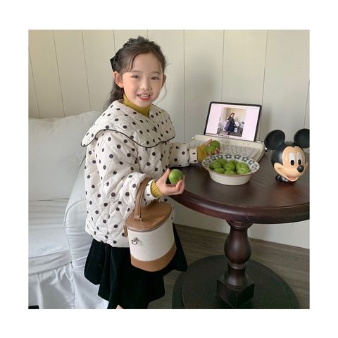 Áo Khoác Phao Ngắn Cổ Sen Cho Bé Gái - Siêu Nhẹ, Siêu Ấm, Phong Cách Hàn Quốc, Sale Giá Tốt, Size Đủ Các Tuổi