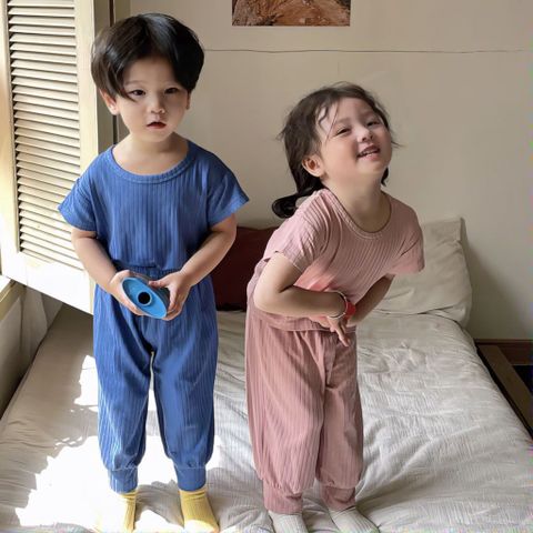 [New2023] Bộ Tăm Tay Cộc Quần Dài Bo Gấu Thông Hơi Thoáng Mát Chống Muỗi Cho Bé Trai Bé Gái Mới Nhất Hè 2023