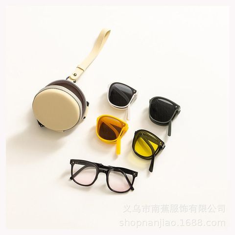 Kính Râm Trẻ Em Chống Tia UV Gọng Vuông Hàn Quốc - Kính Mát Du Lịch Mùa Hè Cho Bé Trai, Bé Gái, Kèm Túi Đựng Tiện Lợi
