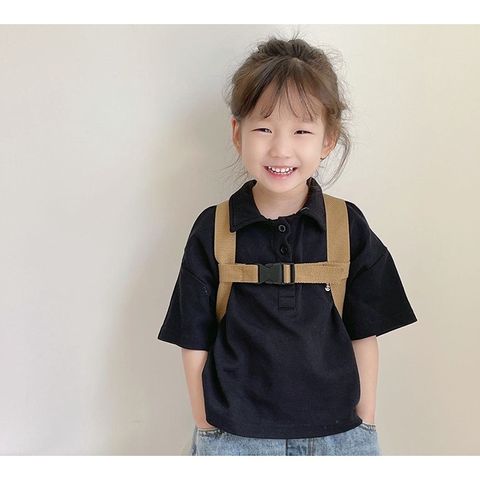 Ba Lô Vải Thêu Gấu Dễ Thương Cho Bé Mẫu Giáo - Phong Cách Hàn Quốc, Chống Tụt Quai Trước Ngực, Dành Cho Bé Trai và Bé Gái