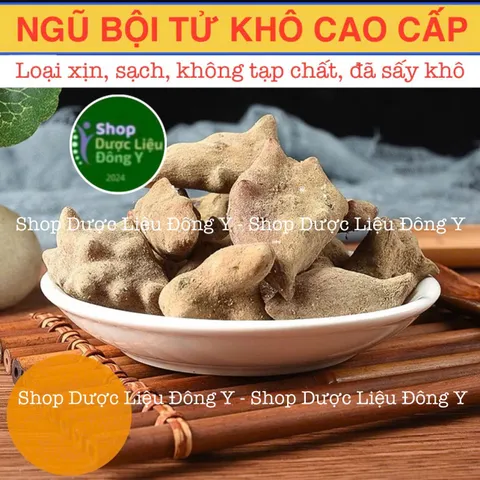 Ngũ Bội Tử Cao Cấp Khô 100g - Thực Phẩm Khô Tự Nhiên, Chữa Đau Bụng, Làm Dịu Viêm Nhiễm, Dùng Trong Y Học Cổ Truyền