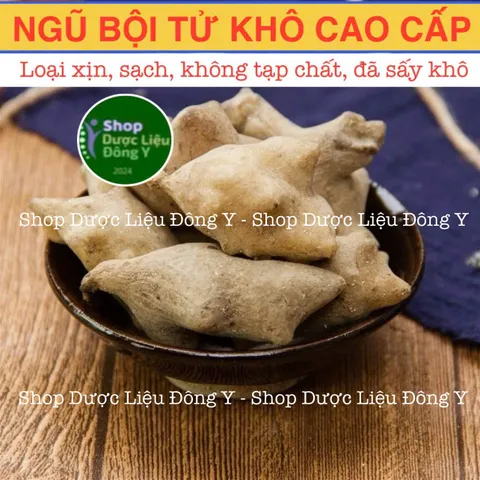 Ngũ Bội Tử Cao Cấp Khô 100g - Thực Phẩm Khô Tự Nhiên, Chữa Đau Bụng, Làm Dịu Viêm Nhiễm, Dùng Trong Y Học Cổ Truyền