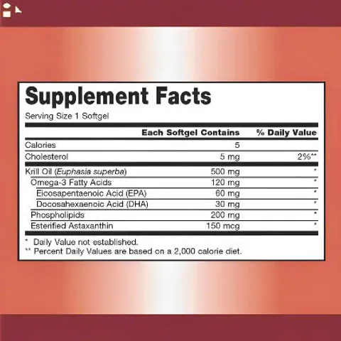 Dầu nhuyễn thể Omega-3 Krill Oil Kirkland Mỹ 180 viên - Bổ sung dinh dưỡng omega-3 cho sức khỏe tuyệt vời