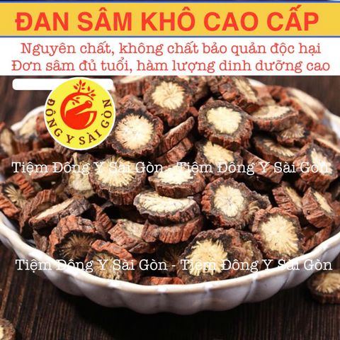 Đan Sâm Khô Cao Cấp Thái Phiên 100g - Giảm Đau Bụng Kinh, Hỗ Trợ An Thần và Khớp Xương, Sản Phẩm Tự Nhiên Bổ Sung Sức Khỏe