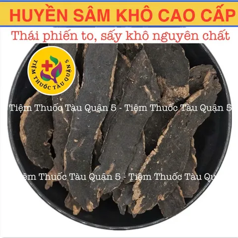 Huyền Sâm Cao Cấp 100g - Thảo Dược Nguyên Chất Hỗ Trợ Viêm Họng, Amidan, Mụn Nhọt - Thực Phẩm Khô Từ Thiên Nhiên