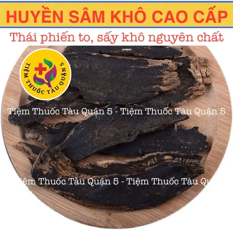 Huyền Sâm Cao Cấp 100g - Thảo Dược Nguyên Chất Hỗ Trợ Viêm Họng, Amidan, Mụn Nhọt - Thực Phẩm Khô Từ Thiên Nhiên