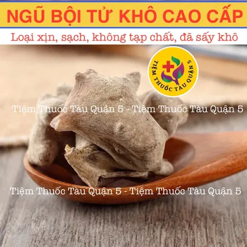 Ngũ Bội Tử Cao Cấp Khô 100g - Thực Phẩm Khô Tự Nhiên Chữa Đau Bụng, Giảm Sưng, Tẩy Độc, Không Tạp Chất