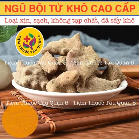 Ngũ Bội Tử Cao Cấp Khô 100g - Thực Phẩm Khô Tự Nhiên Chữa Đau Bụng, Giảm Sưng, Tẩy Độc, Không Tạp Chất