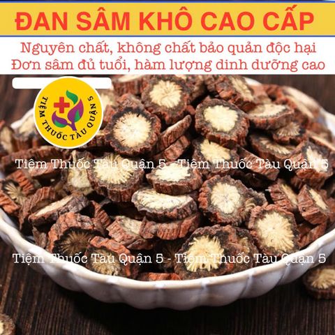 Đan Sâm Khô Cao Cấp Thái Phiên 100g - Giảm Đau Bụng Kinh, Hỗ Trợ Suy Nhược, Giảm Đau Xương Khớp - Thực Phẩm Khô Bổ Sung Sức Khỏe