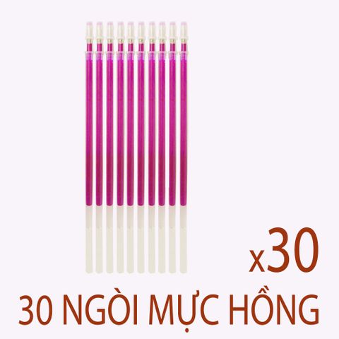Ngòi Mực Nhũ Hồng 0.7mm Chuyên Dụng Chép Chữ Hán - Mực Đều, Lấp Lánh, Sử Dụng Thời Trang Và Độc Đáo