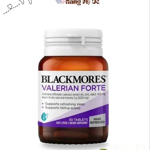 Viên Uống Blackmores Valerian Forte 60 Viên - Hỗ Trợ Giấc Ngủ Chất Lượng Tốt Hơn, Giảm Căng Thẳng Tâm Trí