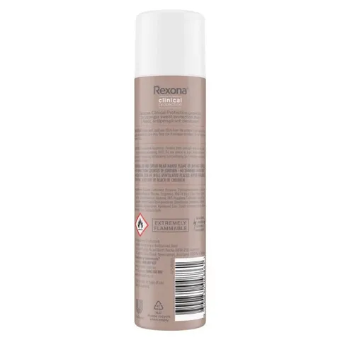 Xịt Khử Mùi Rexona for Women Clinical Protection 180ml - Sản Phẩm Chính Hãng Úc, Kháng Khuẩn, Duy Trì Sự Tươi Mát Cả Ngày