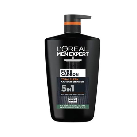 Sữa Tắm L'Oreal Paris Men Expert Pure Carbon 1L - Gel Tắm Chính Hãng Dành Cho Nam Giới Từ Úc