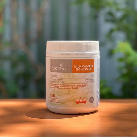 Canxi Sữa Bio Island Milk Calcium 150 Viên Nang Hỗ Trợ Xương Khớp - Hàng Chính Hãng Úc