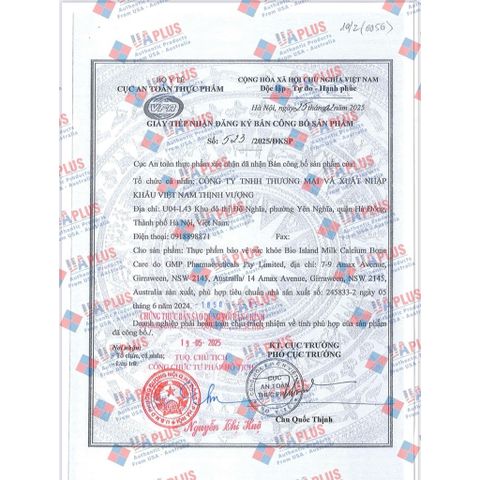 Canxi Sữa Bio Island Milk Calcium 150 Viên Nang Hỗ Trợ Xương Khớp - Hàng Chính Hãng Úc