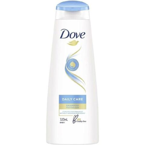 Dầu Gội Dove Daily Care 320ml Chính Hãng Úc - Dưỡng Tóc Khỏe Mượt, Bóng Đẹp Hàng Ngày