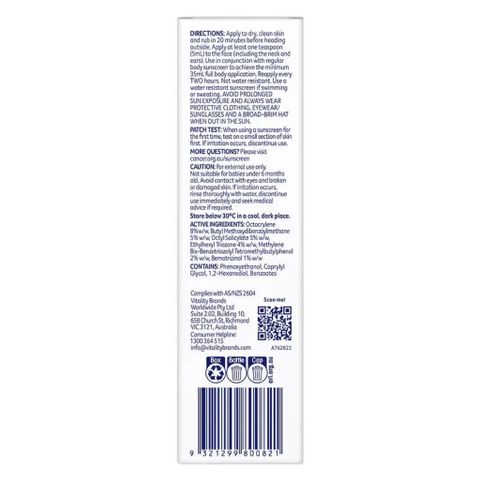 Kem Chống Nắng Cancer Council SPF50+ Vitamin C Fluid 50ml Hàng Úc Chính Hãng - Bảo Vệ Da Mặt Tối Ưu