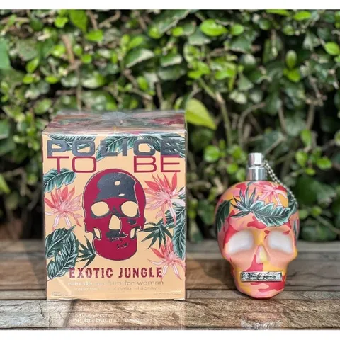 Nước Hoa Police To Be Exotic Jungle 125ml - Hương Hoa Cỏ Phương Đông Tươi Mát, Phong Cách Độc Đáo Từ Ý