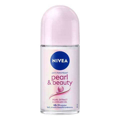 Lăn Khử Mùi Sáng Mịn Nivea Pearl & Beauty 50ml - Sản Phẩm Chính Hãng Hàng Úc, Mang Lại Cảm Giác Tươi Mát và Quyến Rũ