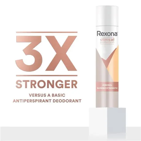 Xịt Khử Mùi Rexona Nữ Bảo Vệ Lâm Sàng - Ngăn Mồ Hôi 48 Giờ, Dưỡng Ẩm và Mát Lạnh, 180ml