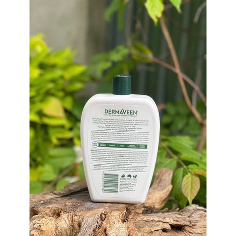 Sữa tắm DermaVeen Extra Hydration 1L - Dưỡng ẩm cho Da Khô, Nhạy Cảm, Không Paraben, Ngứa, Dịu Kích Ứng, Được Kiểm Nghiệm Da Liễu