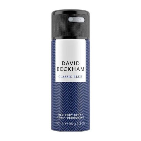 Xịt Khử Mùi David Beckham Classic Blue Body Spray 150ml - Hương Nước Hoa Nam Chính Hãng, Tươi Mát và Sảng Khoái