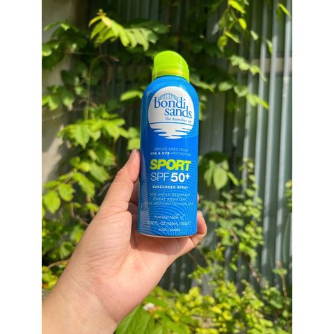 Xịt Chống Nắng Bondi Sands Sport SPF 50+ 193ml - Bảo Vệ Làn Da Khỏe Mạnh, Chống Nước, An Toàn Với Môi Trường